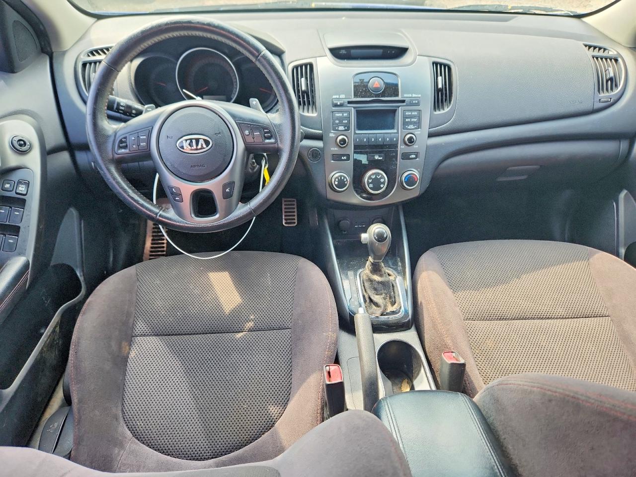 2011 Kia Forte5 Sx Blue vin: KNAFW5A38B5372946
