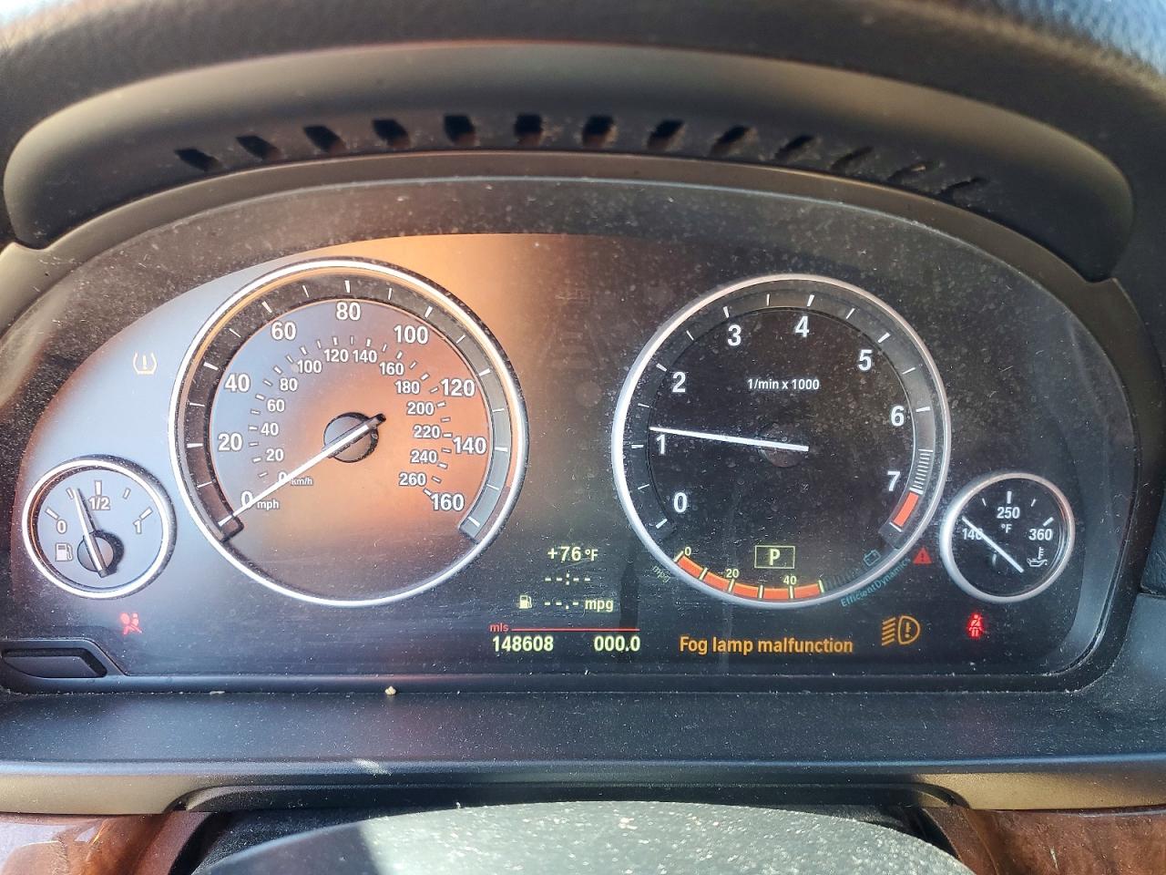 2011 Bmw 535 I Blue vin: WBAFR7C51BC804578