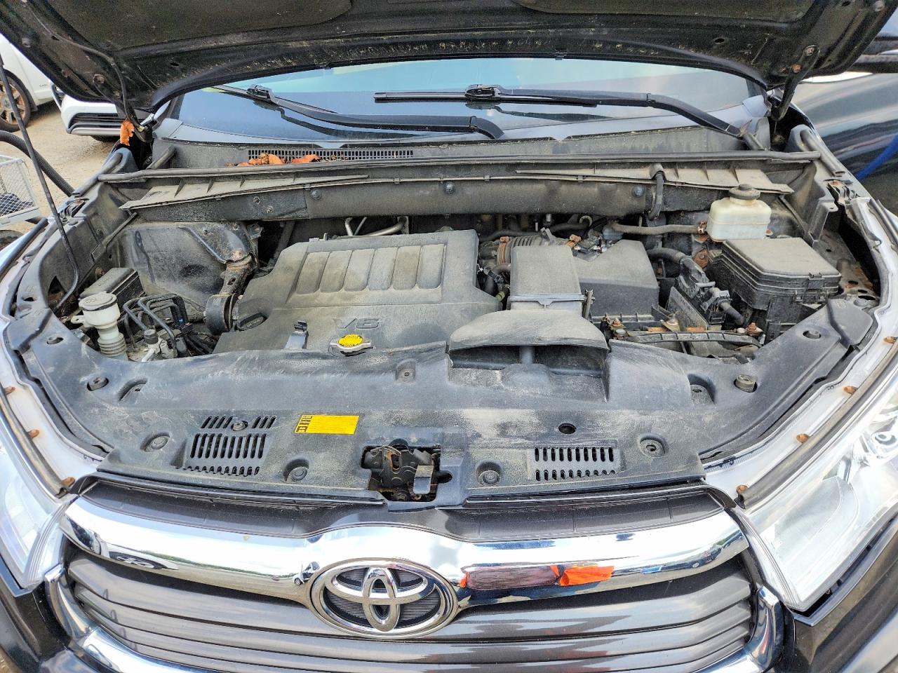 2015 Toyota Highlander Limited Black vin: 5TDDKRFH5FS114238