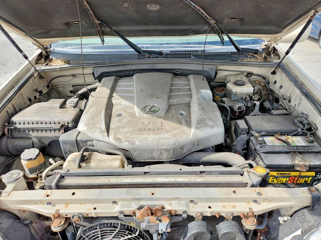 2003 Lexus Gx 470 Tan vin: JTJBT20X930014313