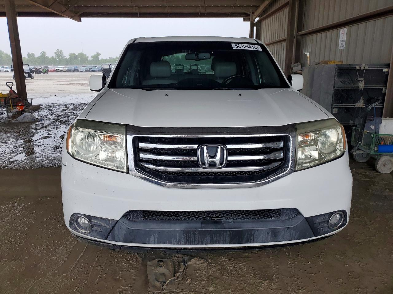 2014 Honda Pilot Exl Белый vin: 5FNYF3H54EB017881