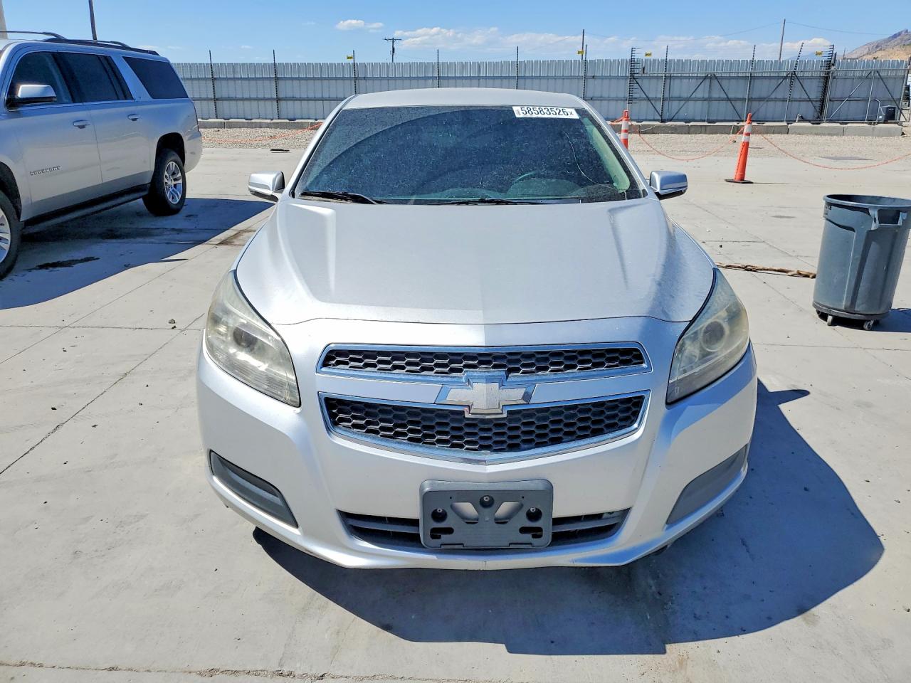 2013 Chevrolet Malibu 1lt Silver vin: 1G11C5SA0DF221639