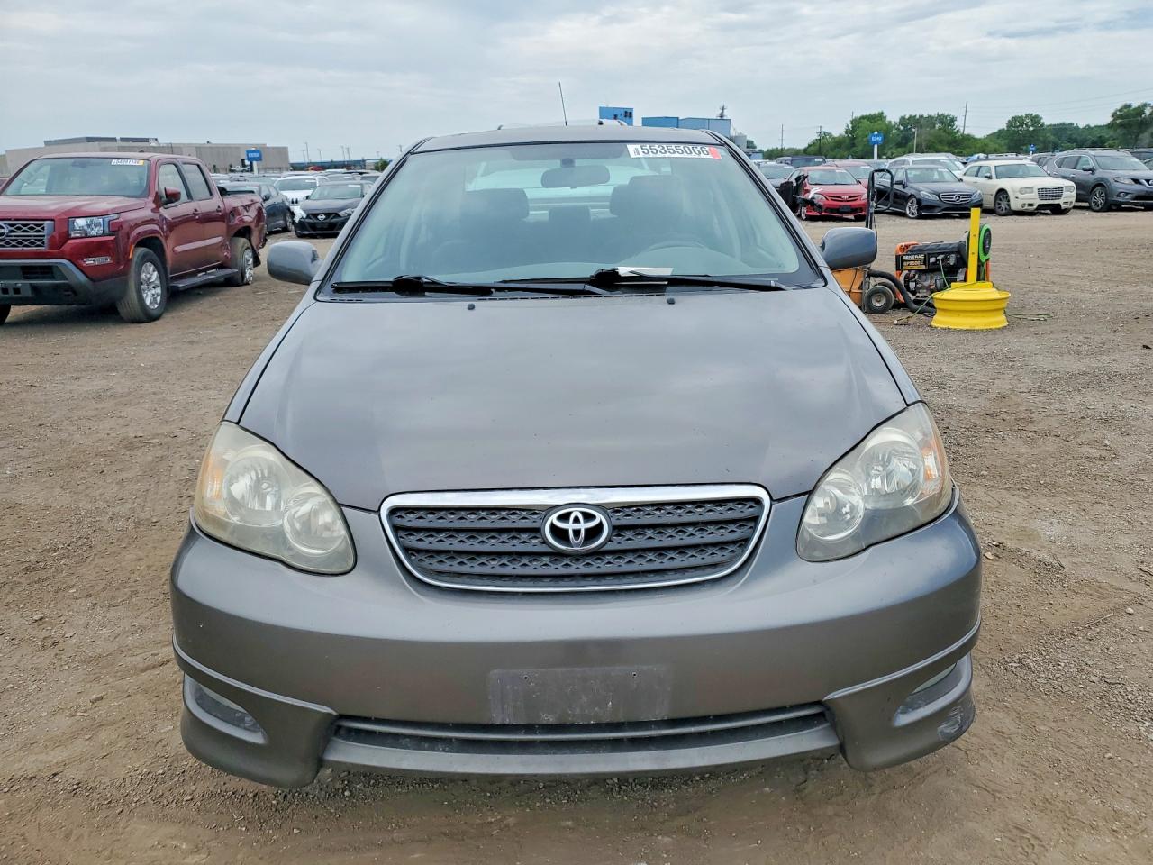 2008 Toyota Corolla S Серый vin: 1NXBR32E18Z988494