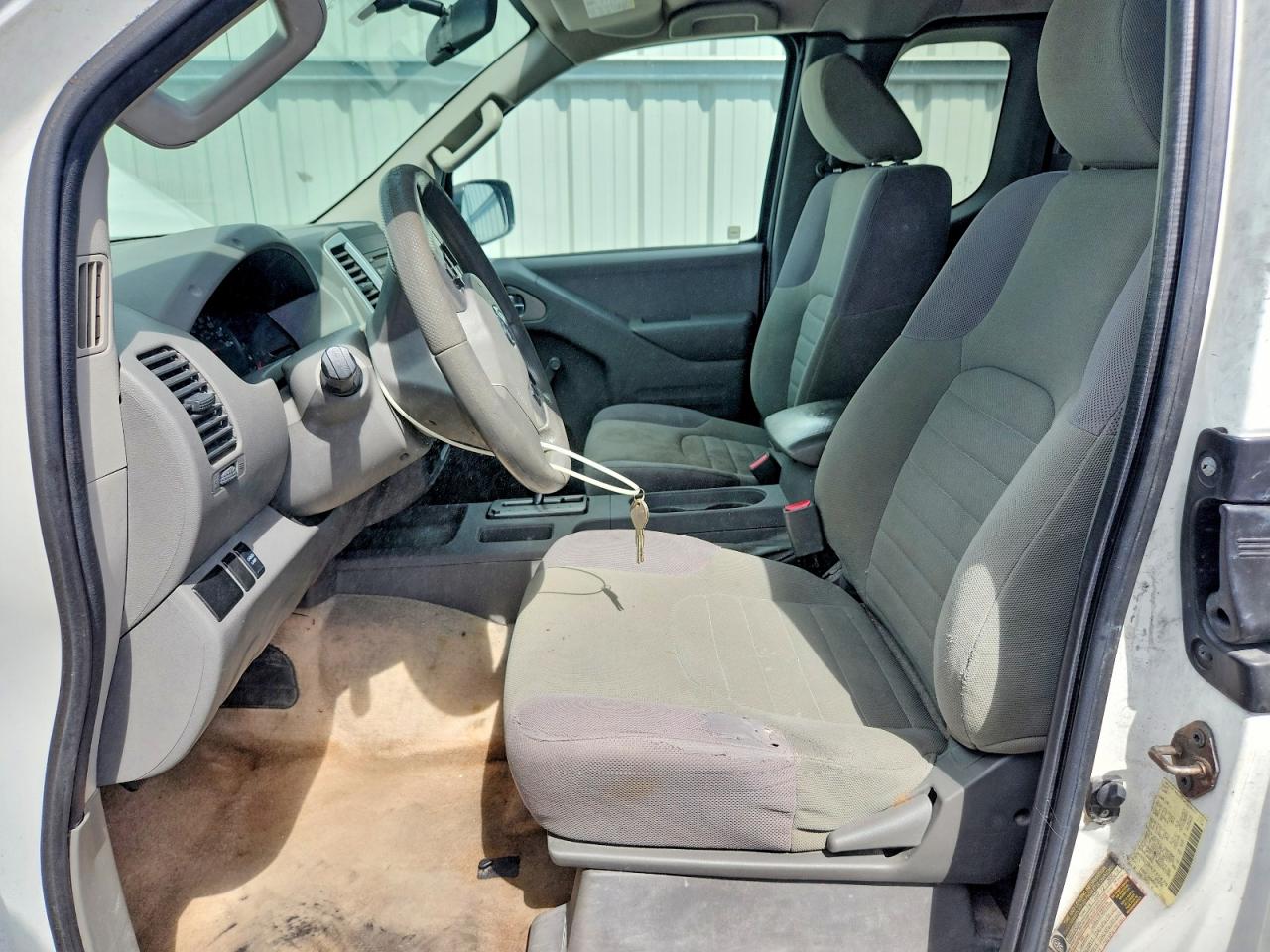 2015 Nissan Frontier S White vin: 1N6BD0CT8FN735479