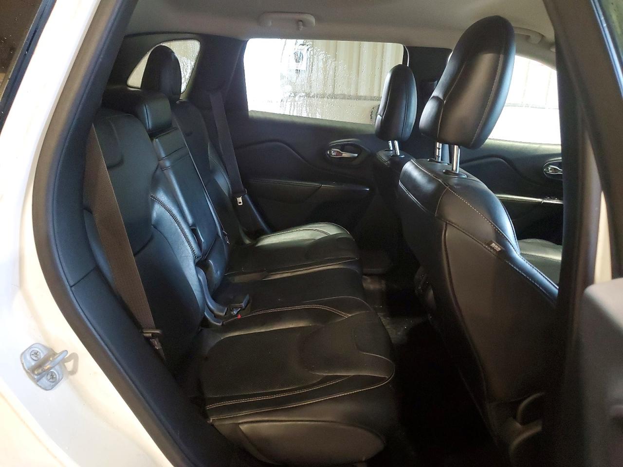 2014 Jeep Cherokee Limited White vin: 1C4PJMDS4EW296241
