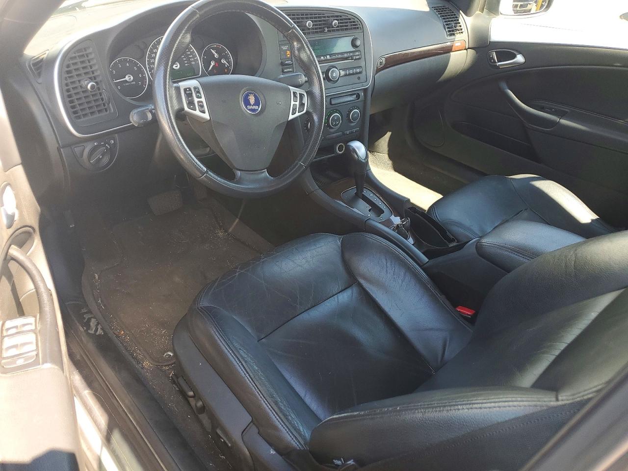 2009 Saab 9-3 2.0t Серебряный vin: YS3FB79Y396000373