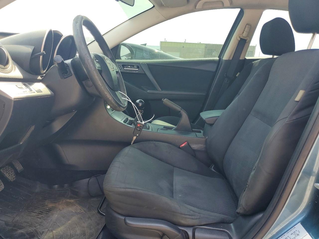2010 Mazda 3 I Blue vin: JM1BL1SF6A1143070