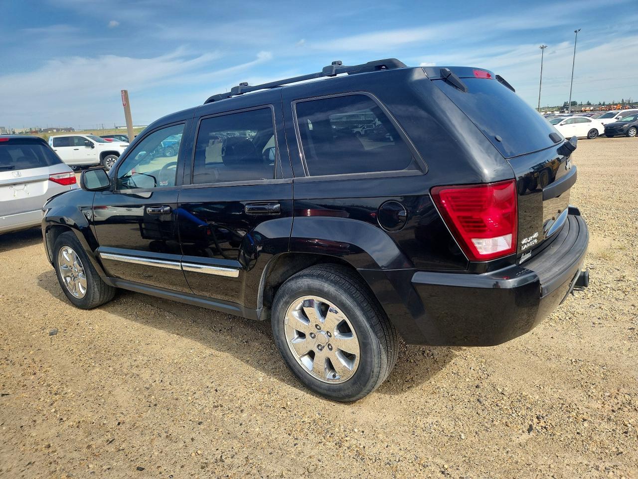 2008 Jeep Grand Cherokee Laredo Black vin: 1J8HR48M88C514091