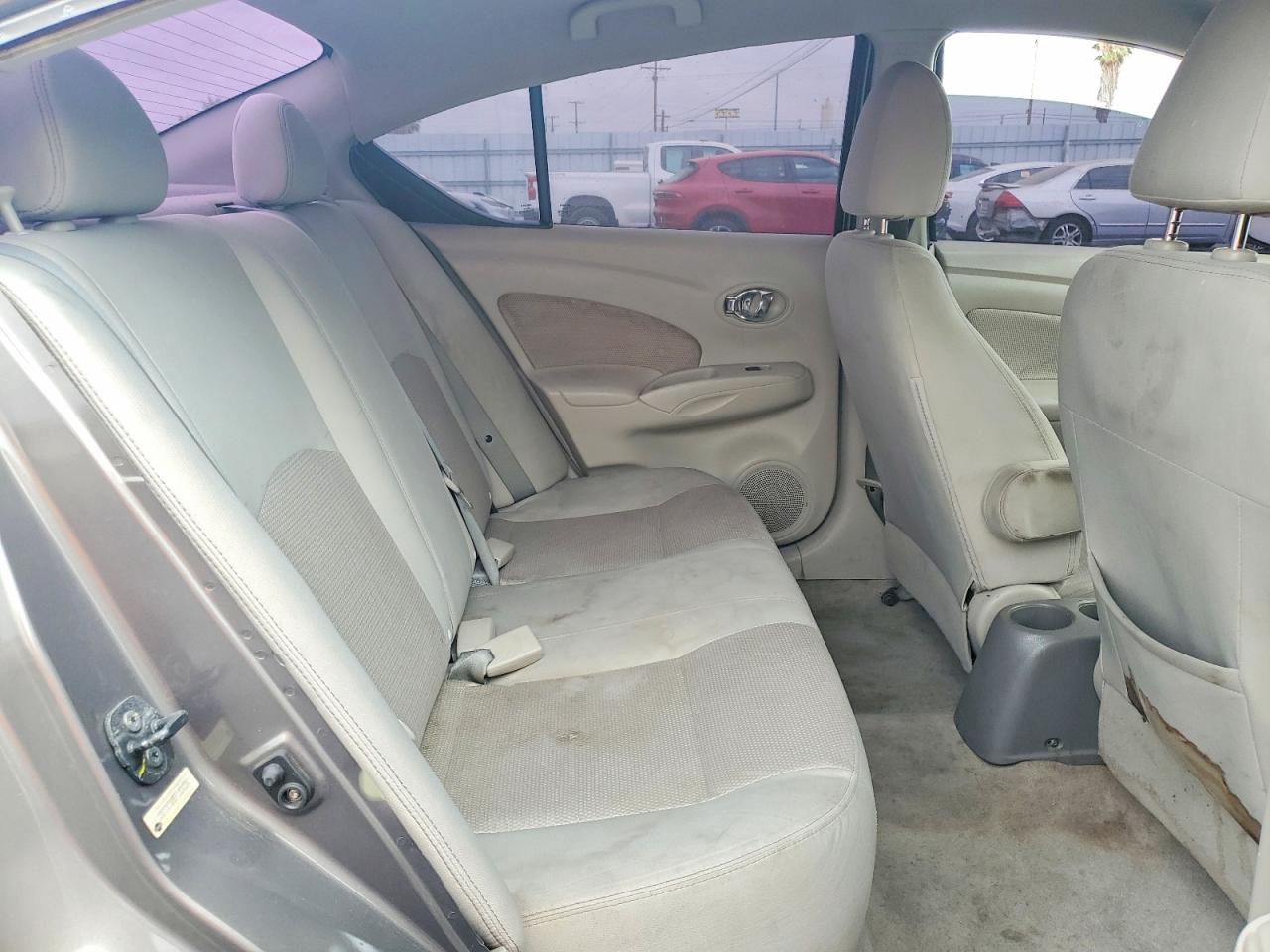 2015 Nissan Versa 1.6 Sv Gray vin: 3N1CN7AP9FL804234