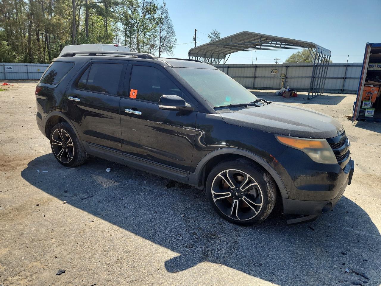 2014 Ford Explorer Sport Черный vin: 1FM5K8GT4EGB41081