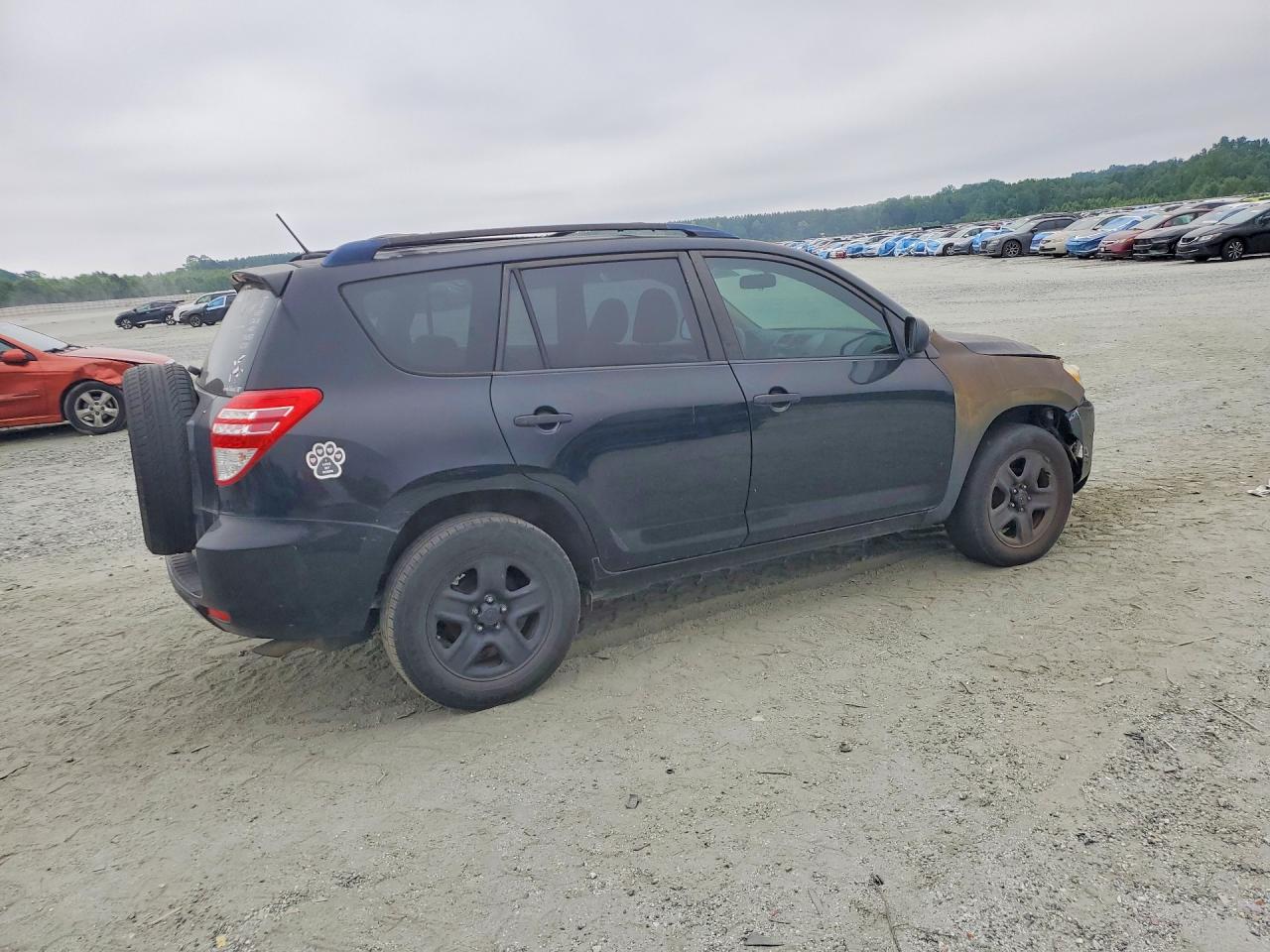 2009 Toyota Rav4 Base Black vin: JTMZF33V99D014614