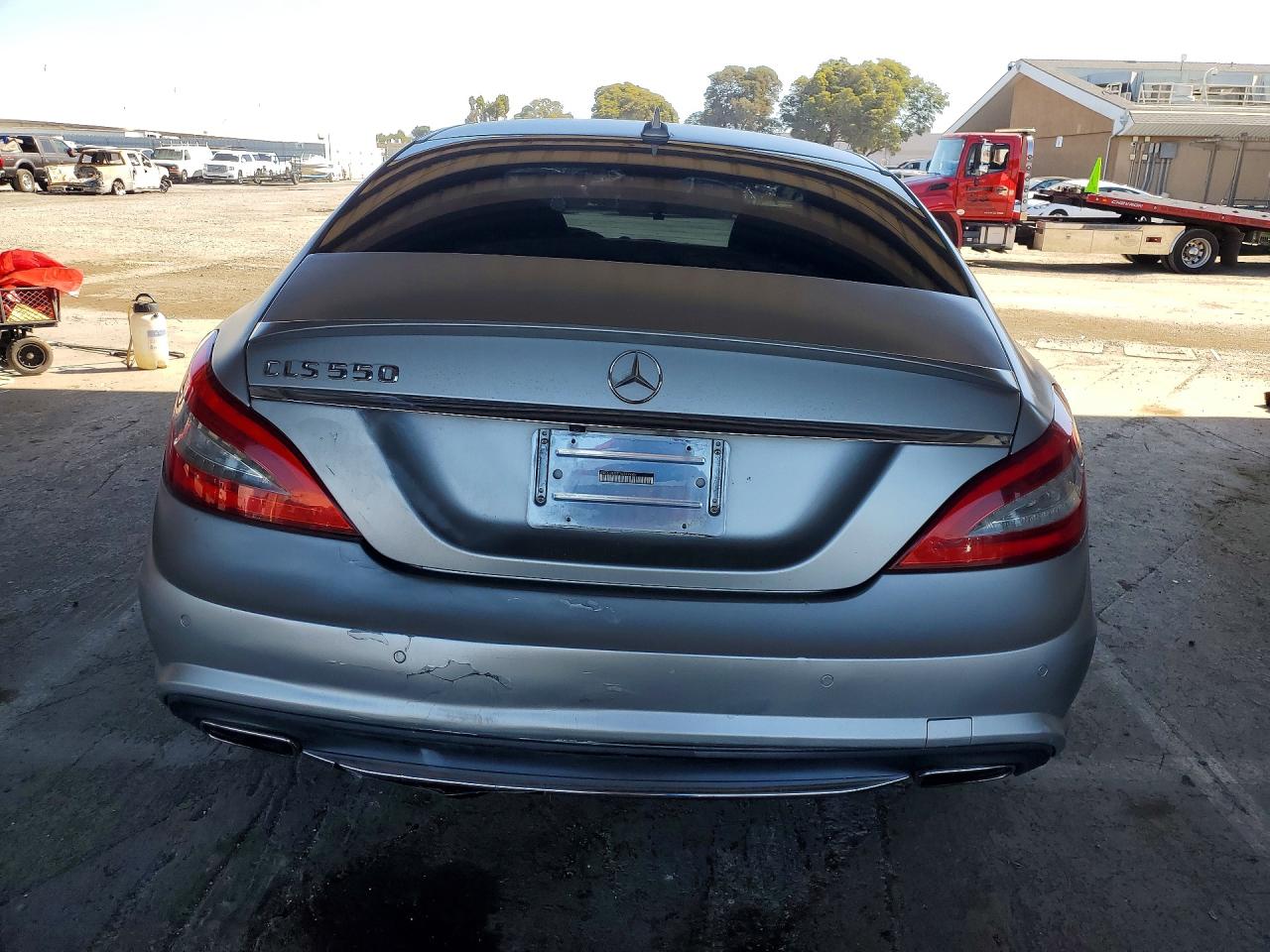 2013 Mercedes-benz Cls 550 Silver vin: WDDLJ7DB7DA069885