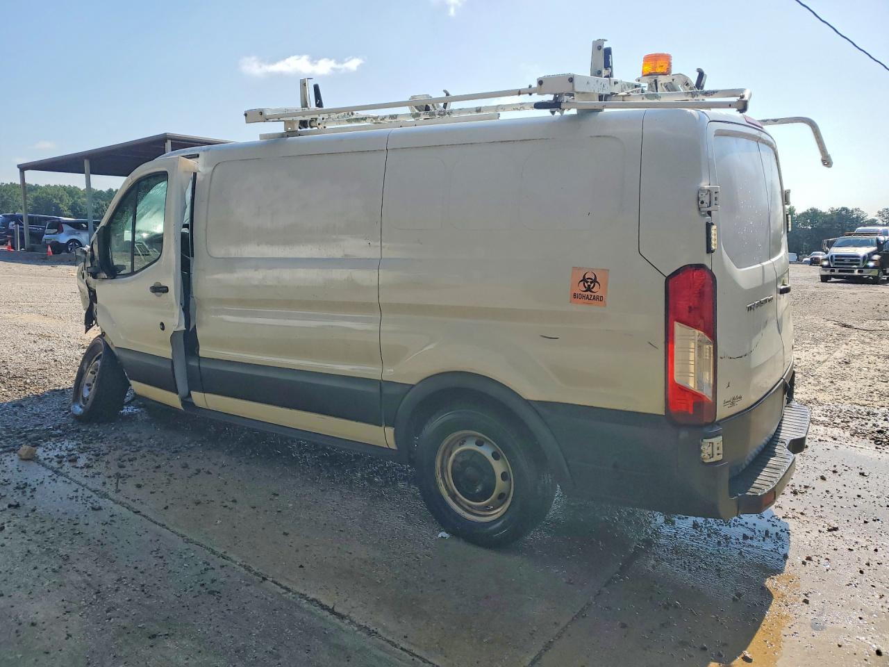 2015 Ford Transit T-150 White vin: 1FTNE1ZM6FKA44696