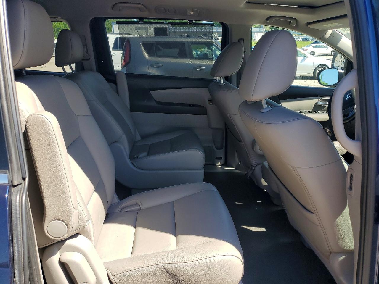 2014 Honda Odyssey Exl Синий vin: 5FNRL5H60EB133208