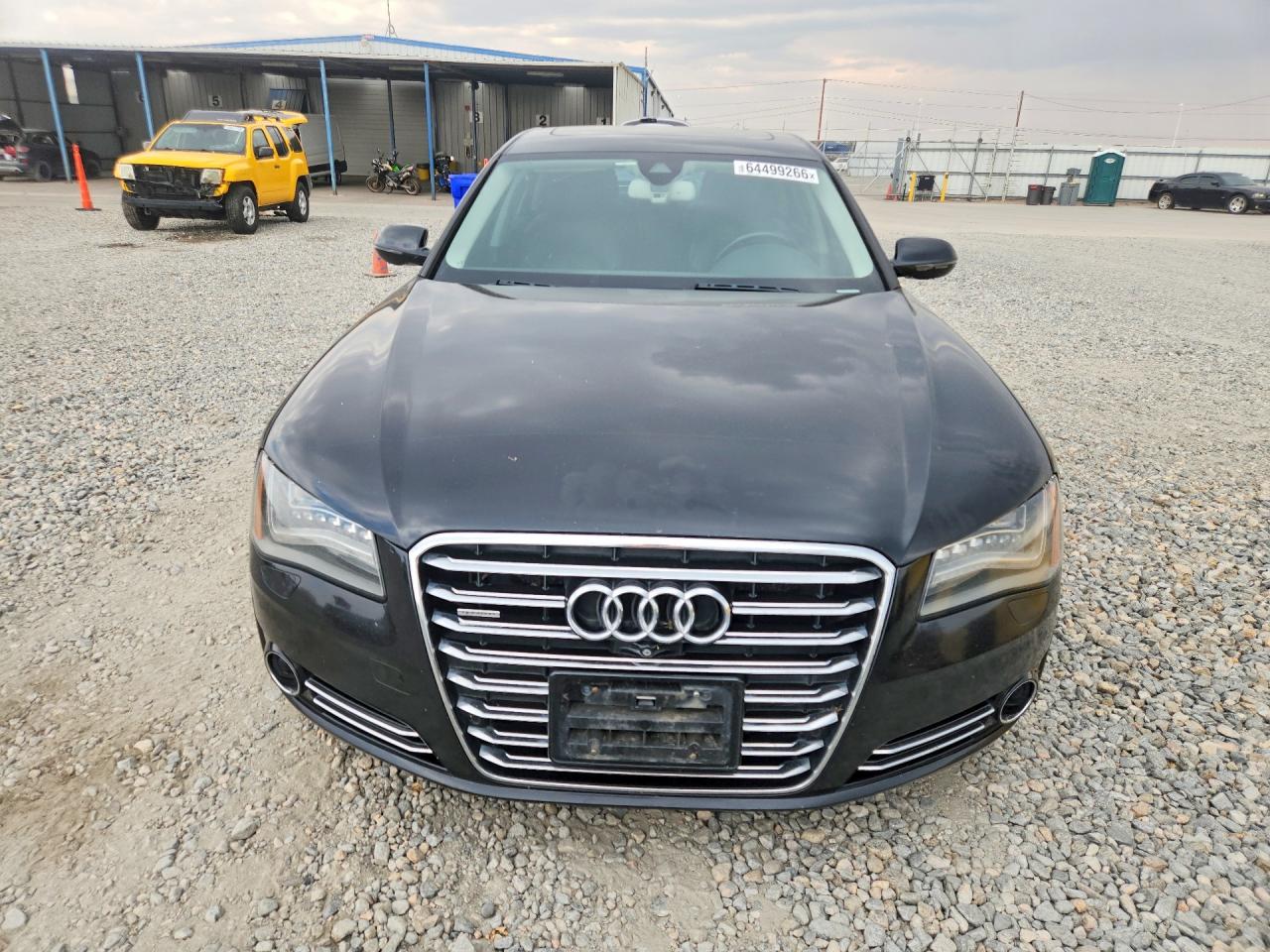2014 Audi A8 L Tdi Quattro Черный vin: WAURMAFD9EN000842
