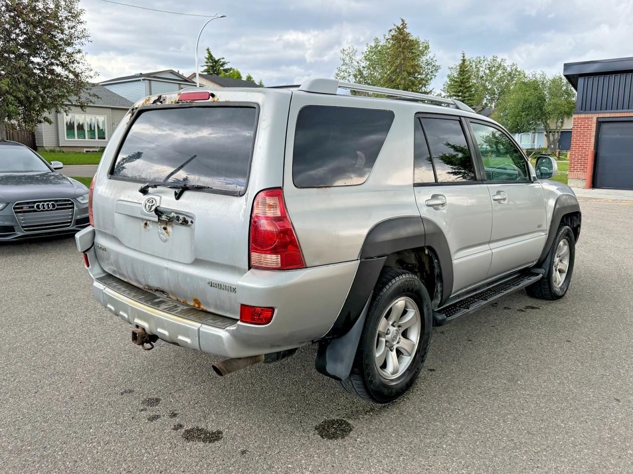 2004 Toyota 4runner Sr5 Silver vin: JTEBU14R840043885