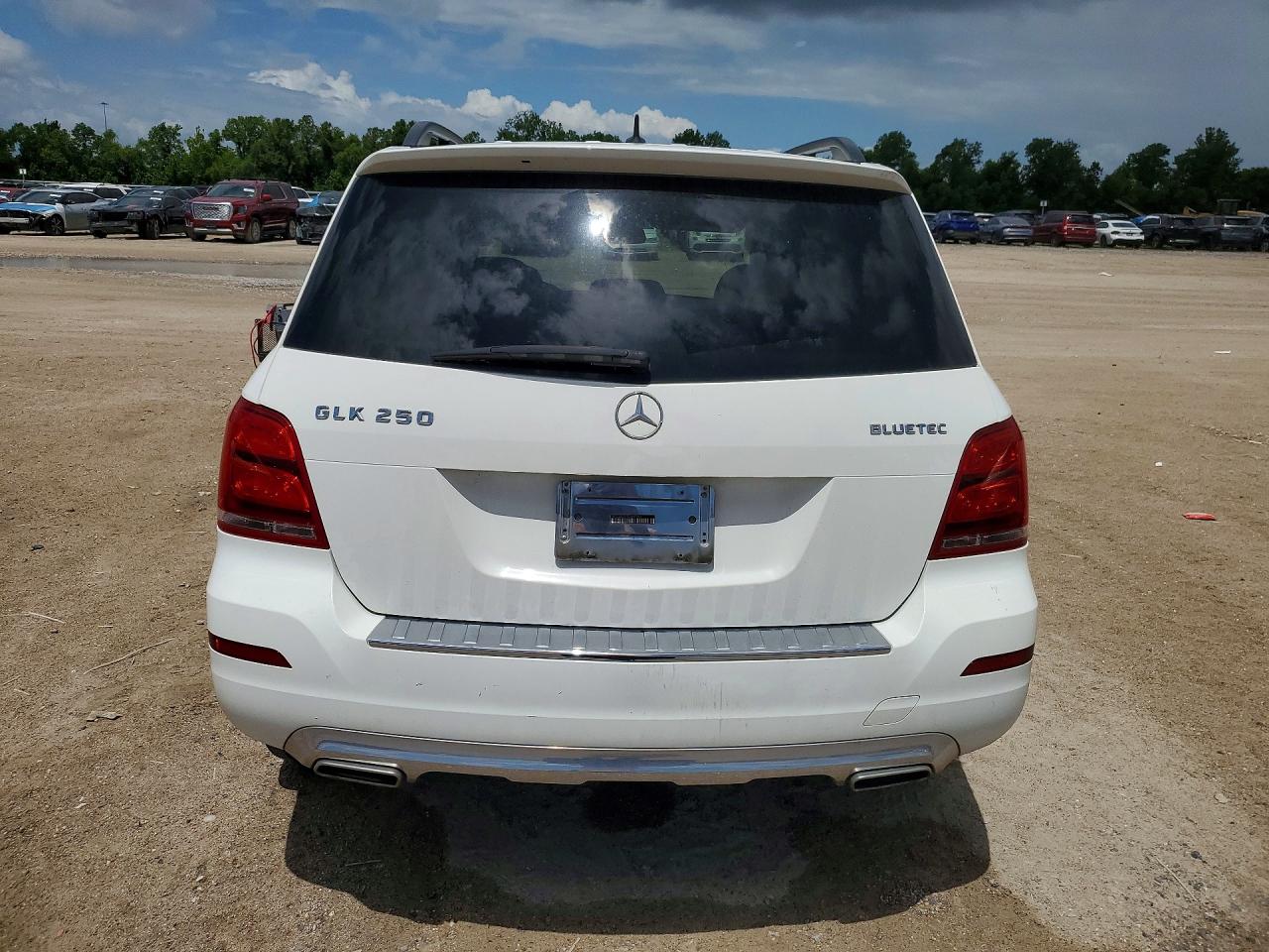 2014 Mercedes-benz Glk 250 Bluetec White vin: WDCGG0EB7EG187783
