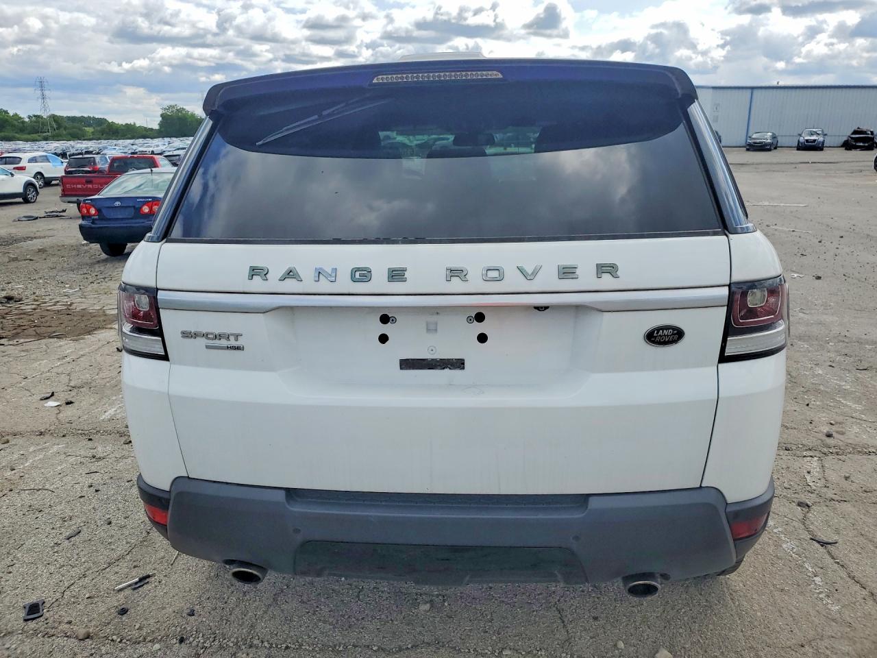2014 Land Rover Range Rover Sport Hse White vin: SALWR2WF6EA312311