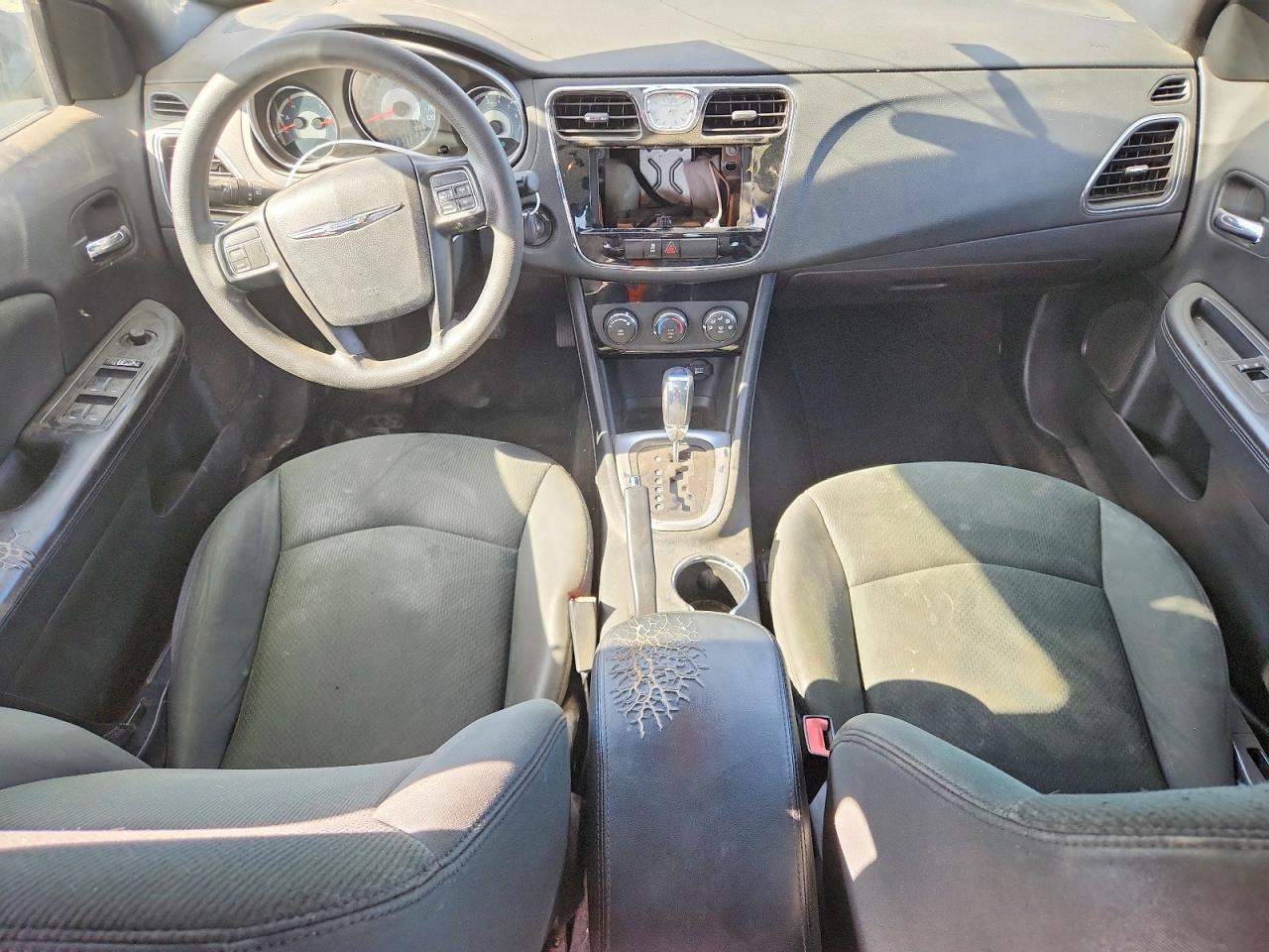 2012 Chrysler 200 Lx Gray vin: 1C3CCBAB1CN145110