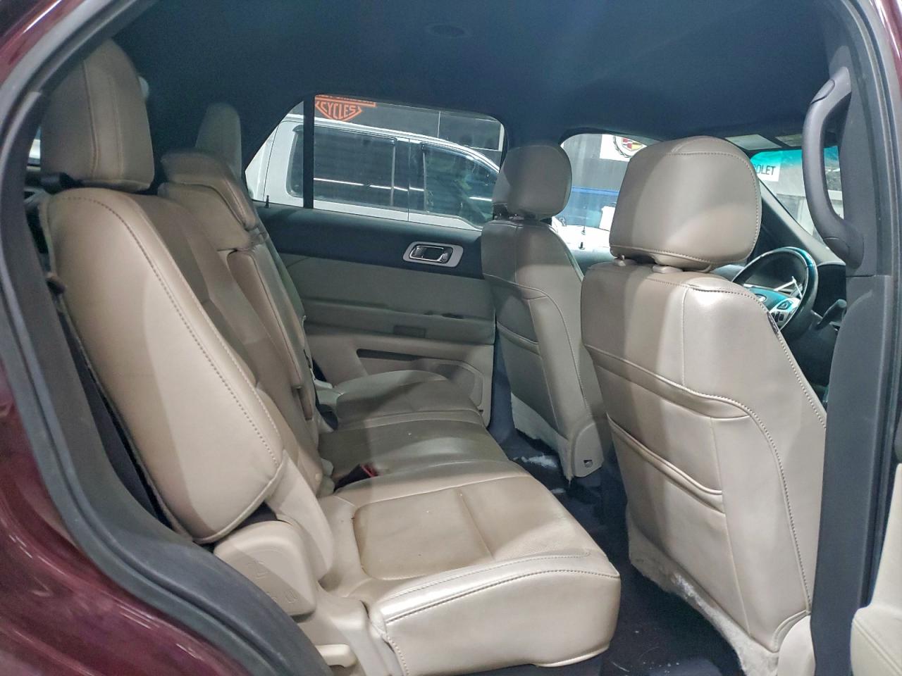 2011 Ford Explorer Limited Бордовый vin: 1FMHK8F87BGA26870
