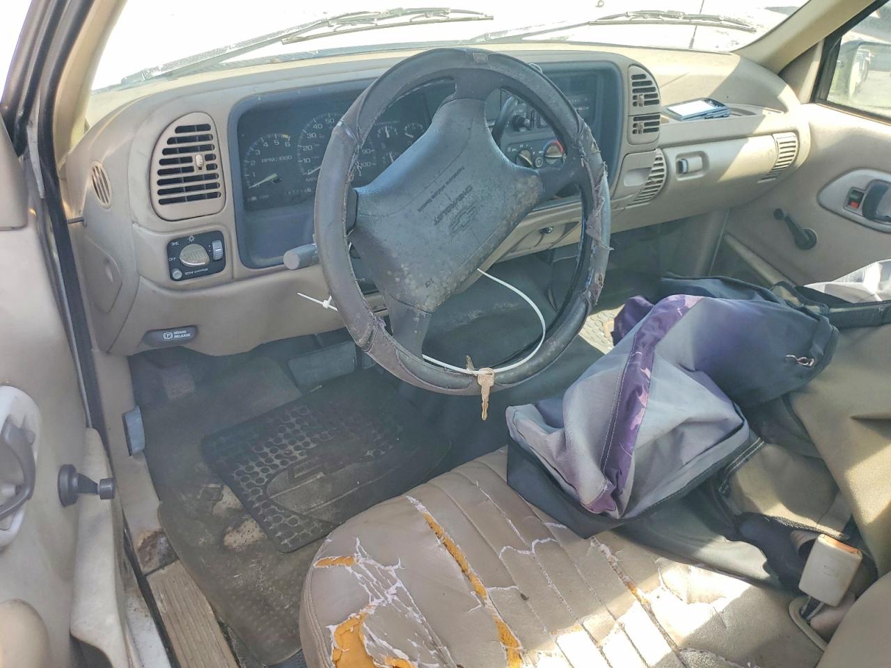 1996 Chevrolet Gmt-400 C1500 White vin: 1GCEC14W3TZ172217