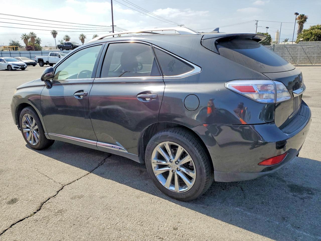 2011 Lexus Rx 450h Gray vin: JTJBC1BA4B2037083