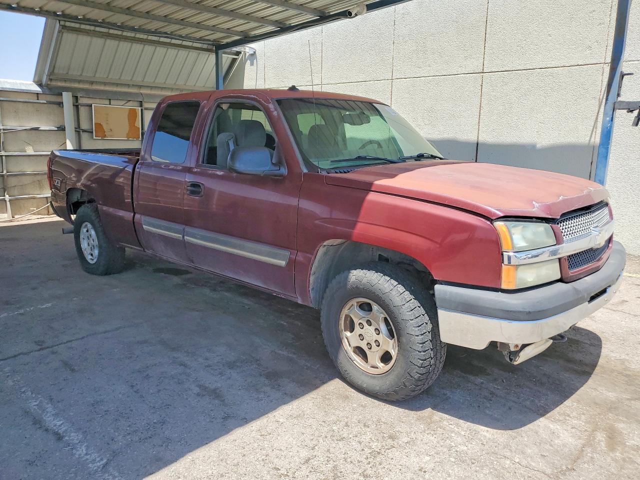 2003 Chevrolet Silverado K1500 Maroon vin: 1GCEK19T73E325450