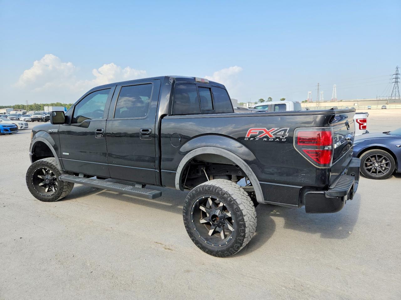 2012 Ford F150 Supercrew Black vin: 1FTFW1ET2CFC08285