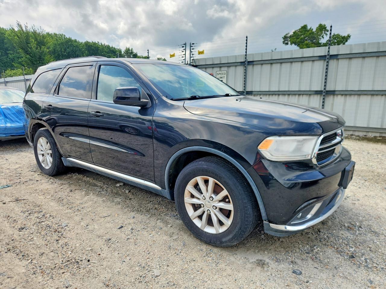 2014 Dodge Durango Sxt Black vin: 1C4RDHAG6EC277571