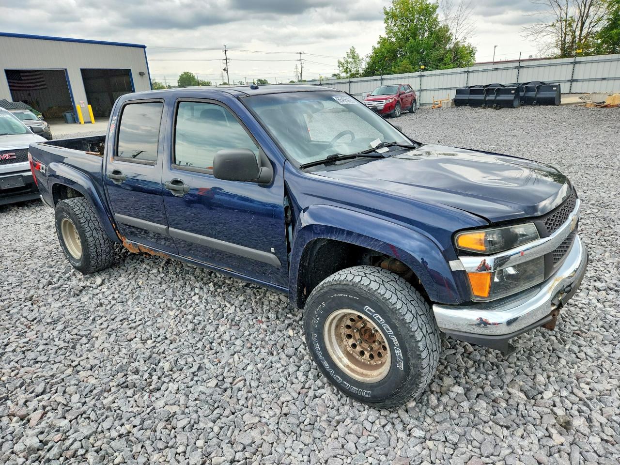 2007 Chevrolet Colorado Blue vin: 1GCDT13E178123548