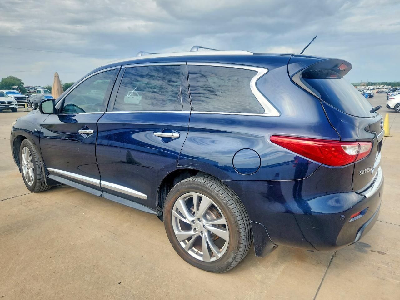 2015 Infiniti Qx60 Base Blue vin: 5N1AL0MM1FC521823