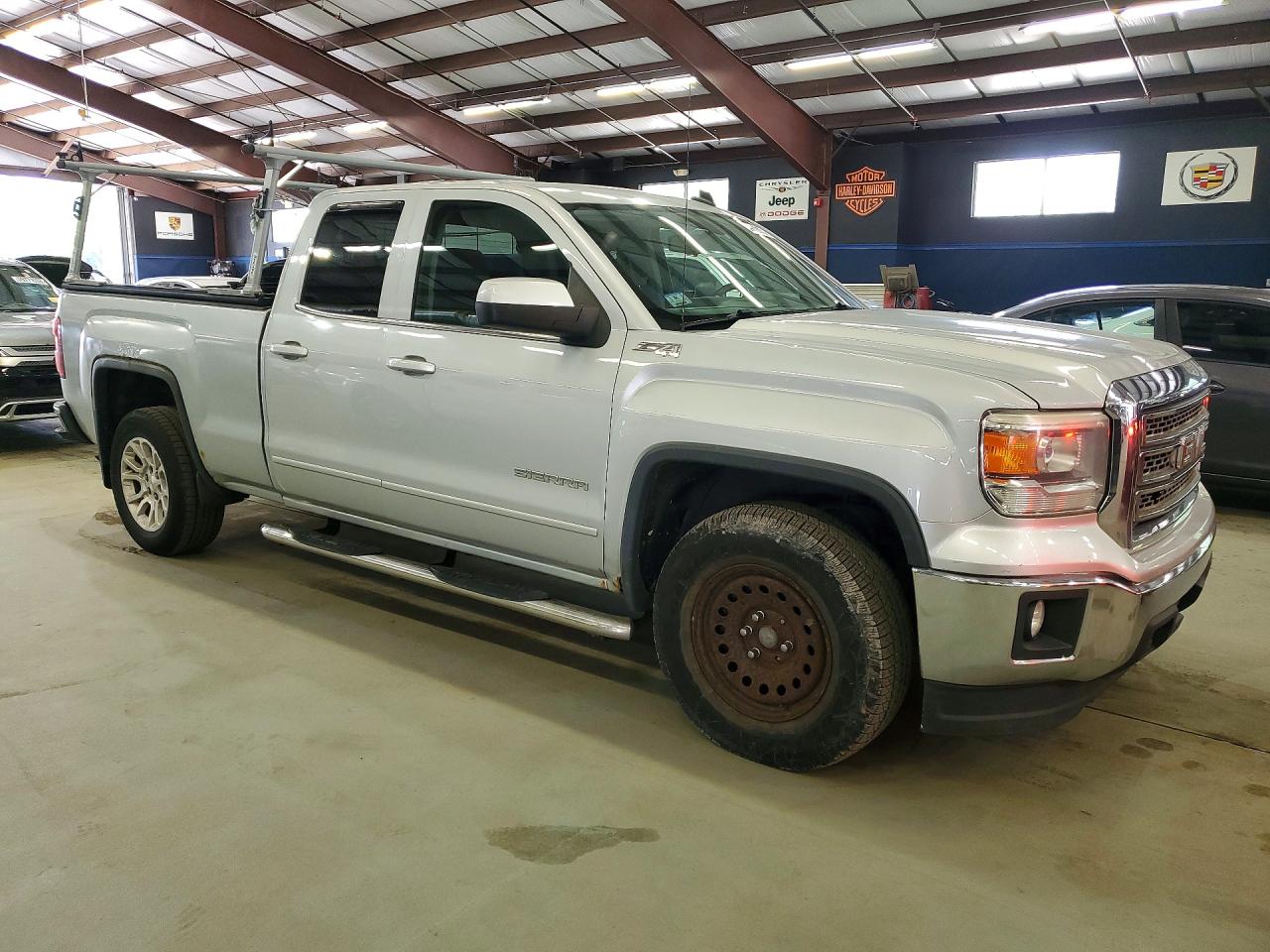 2014 Gmc Sierra K1500 Sle Silver vin: 1GTV2UEC4EZ223381