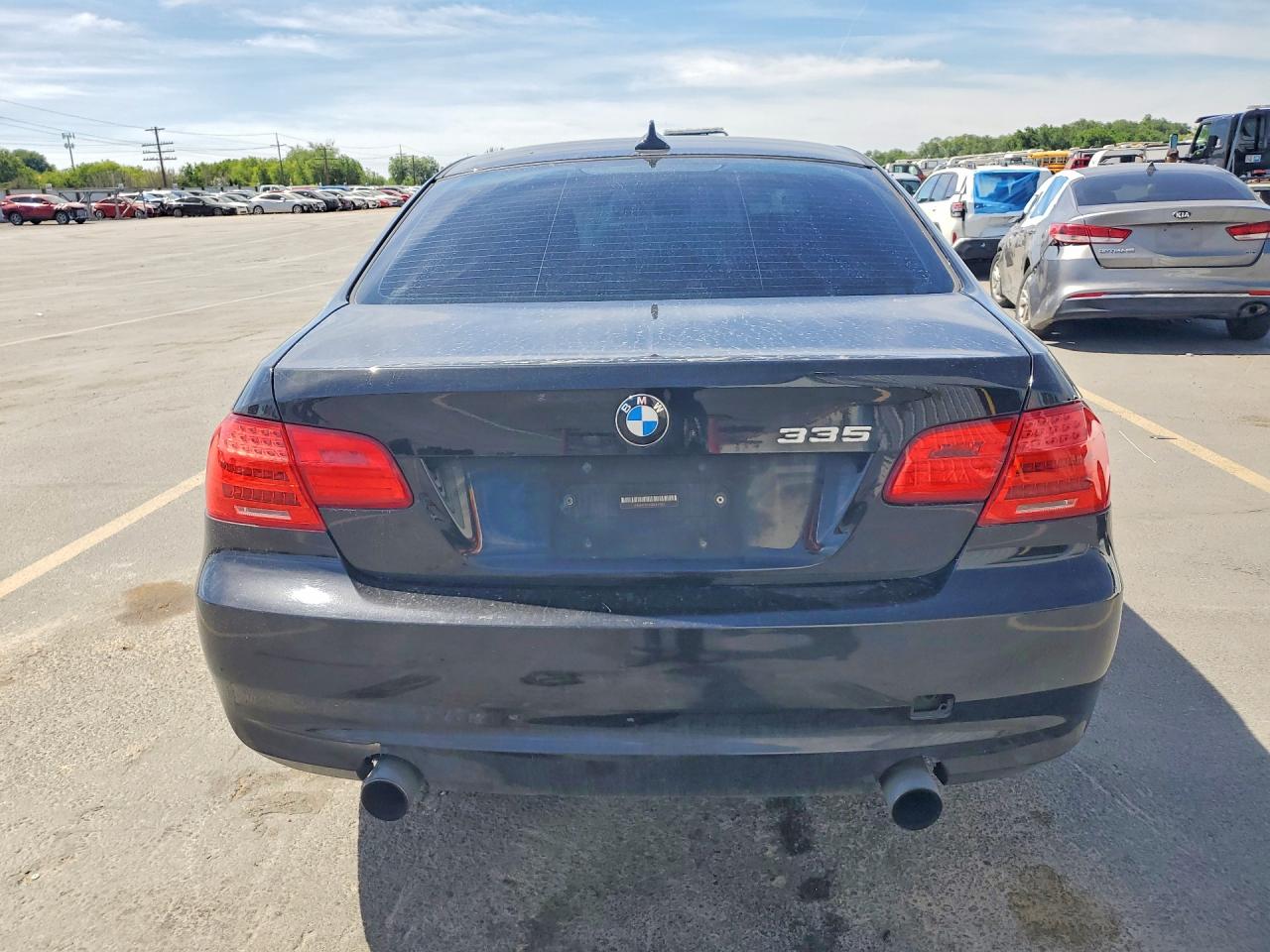 2011 Bmw 335 Xi Black vin: WBAKF9C55BE261582