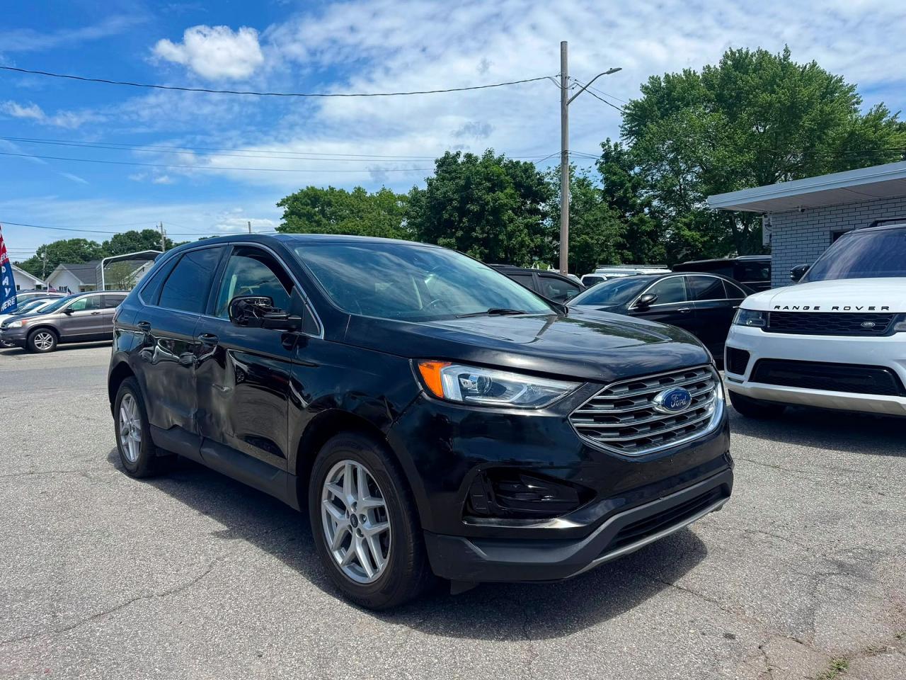 2022 Ford Edge Sel Черный vin: 2FMPK4J94NBA31413