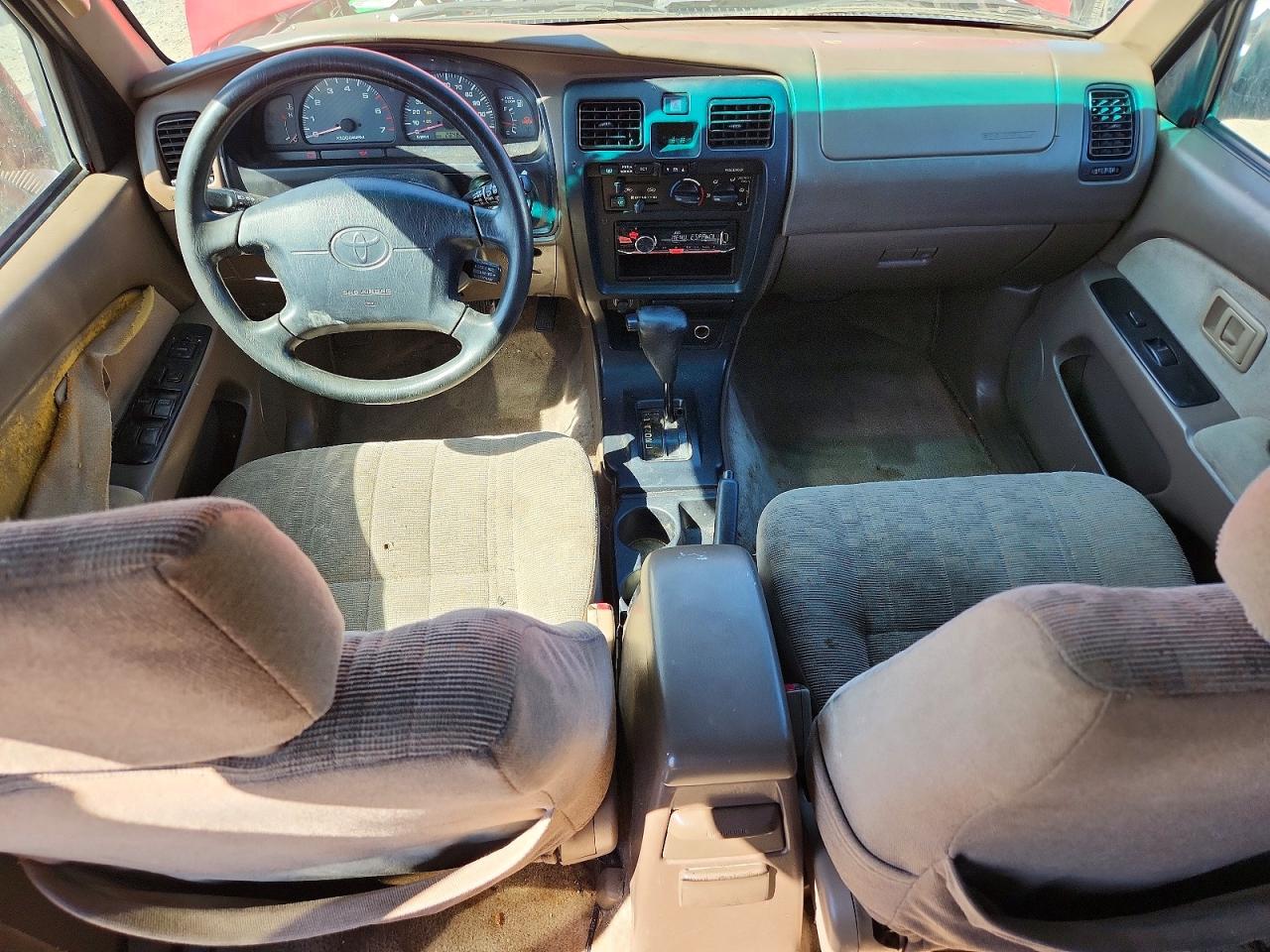1999 Toyota 4runner Base Red vin: JT3GM84R7X0041671