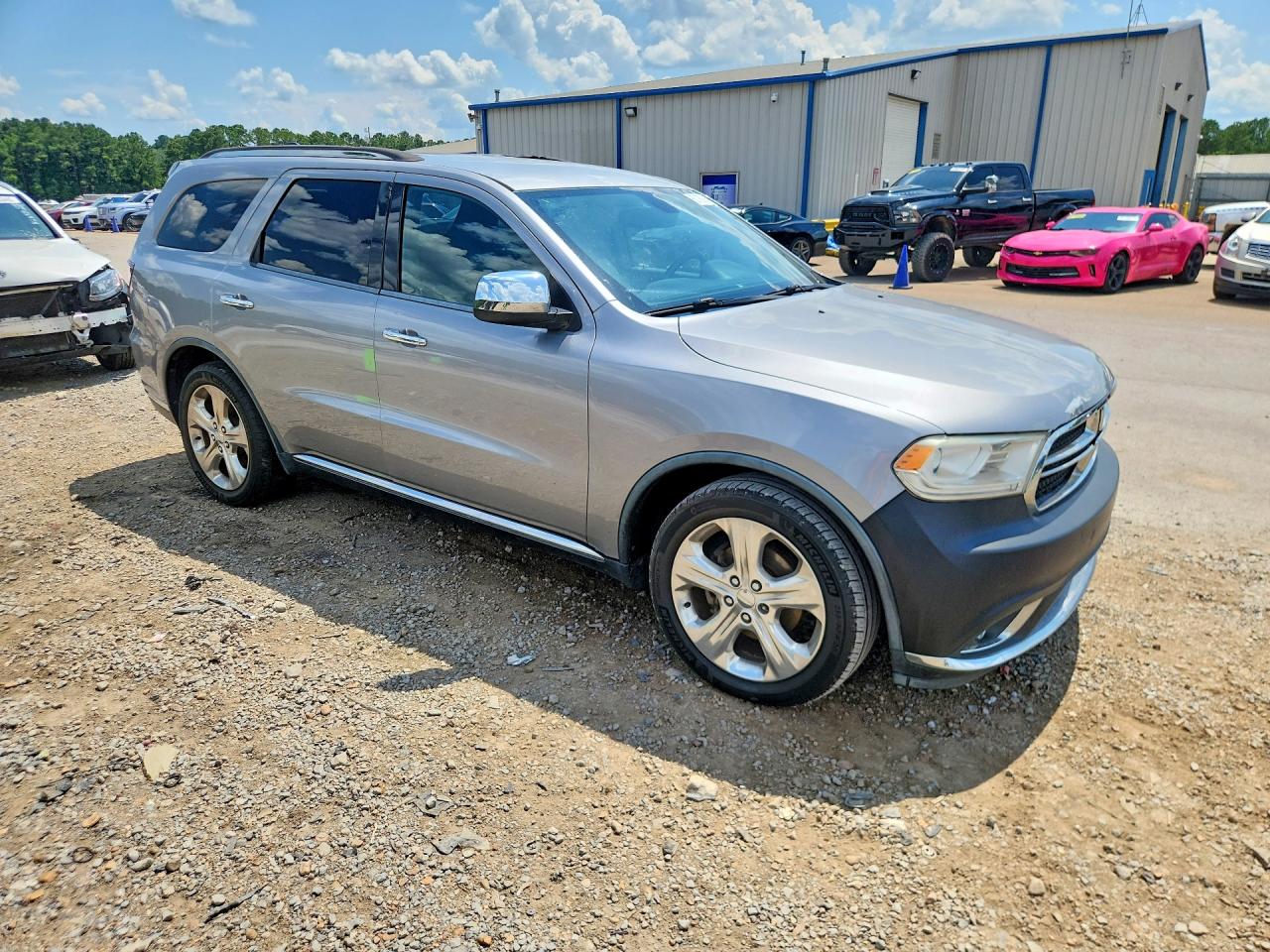 2015 Dodge Durango Sxt Silver vin: 1C4RDHAG5FC127663