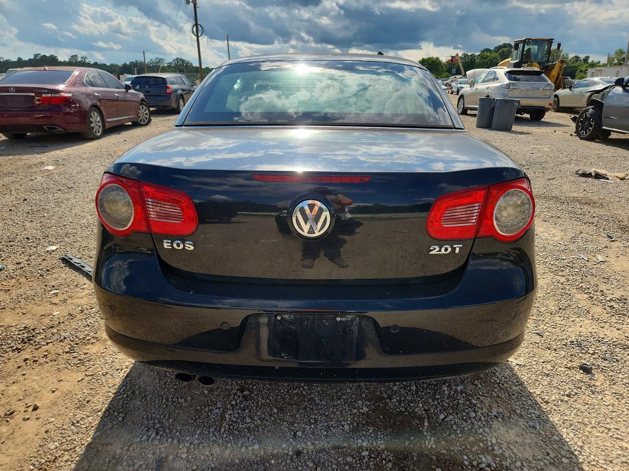 2009 Volkswagen Eos Lux Black vin: WVWFA71F99V014823