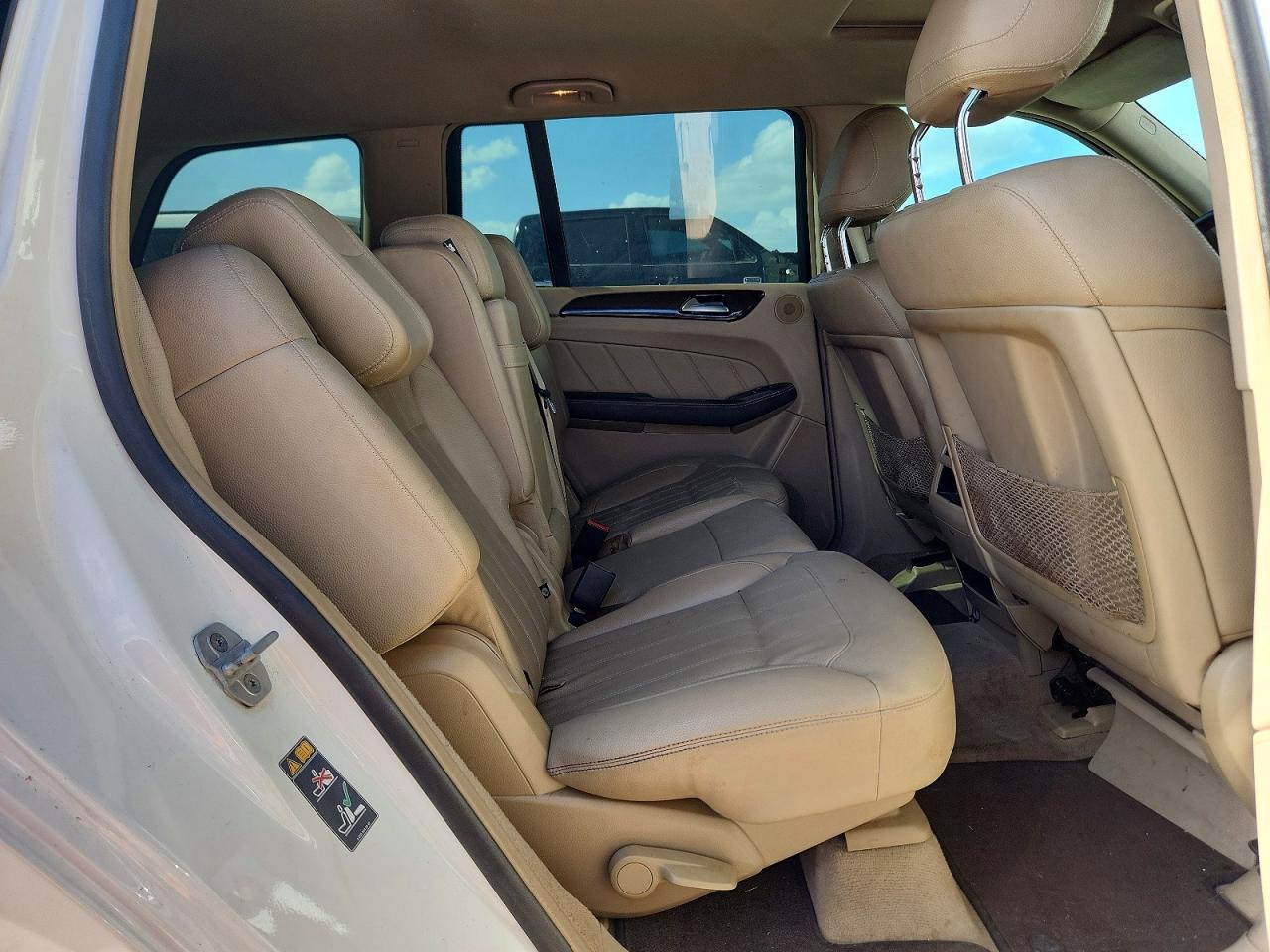 2015 Mercedes-benz Gl 450 4matic White vin: 4JGDF6EEXFA501984