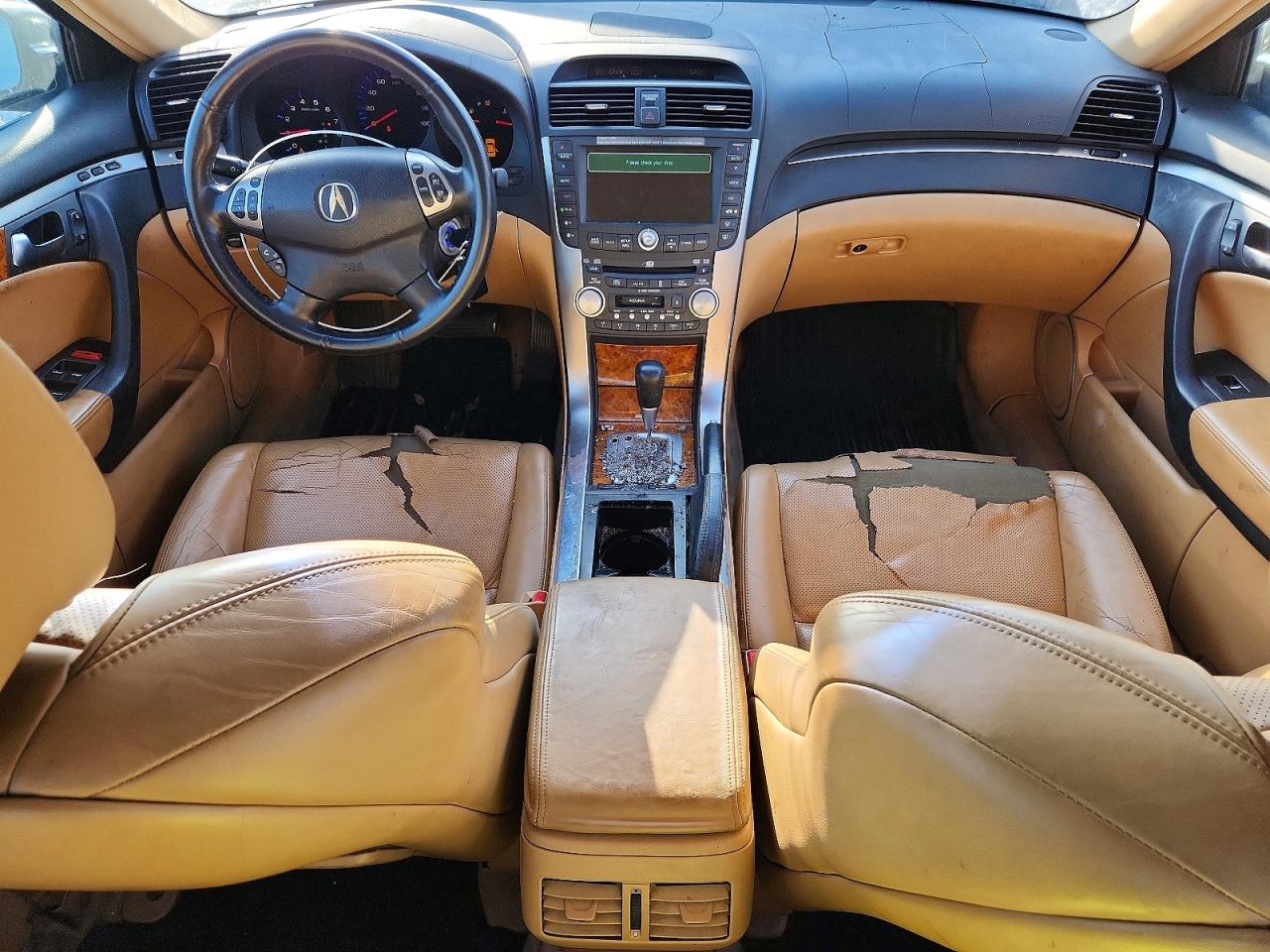 2006 Acura 3.2tl Black vin: 19UUA662X6A050709