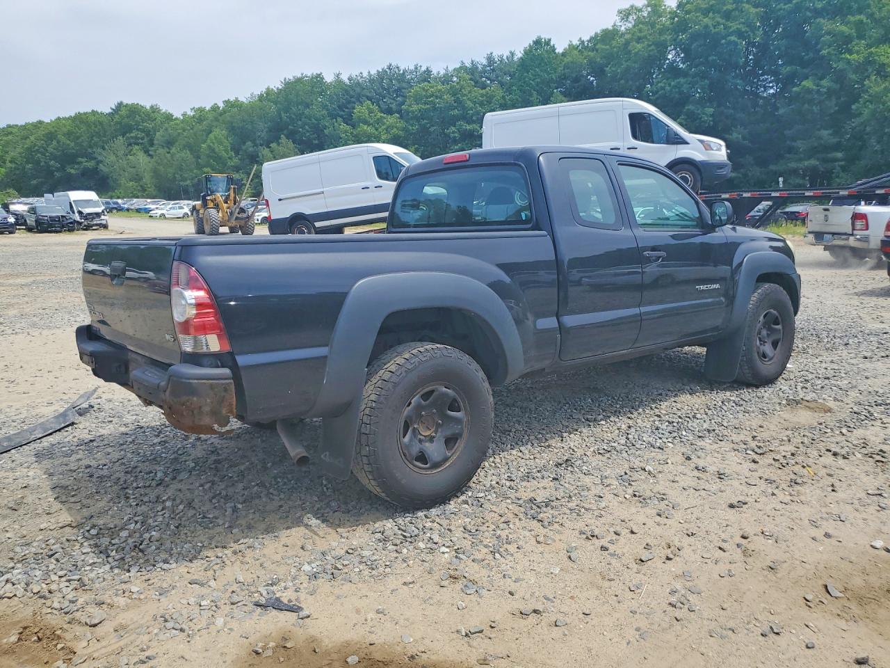 2010 Toyota Tacoma Access Cab Black vin: 5TEUU4EN8AZ697808