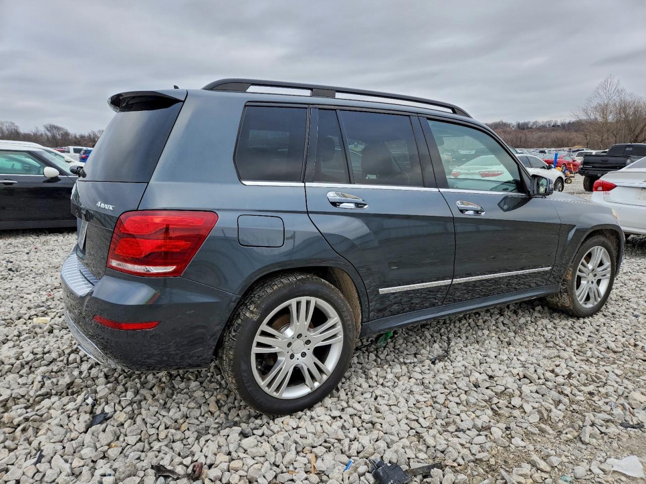 2013 Mercedes-benz Glk 350 4matic Gray vin: WDCGG8JB2DF997962