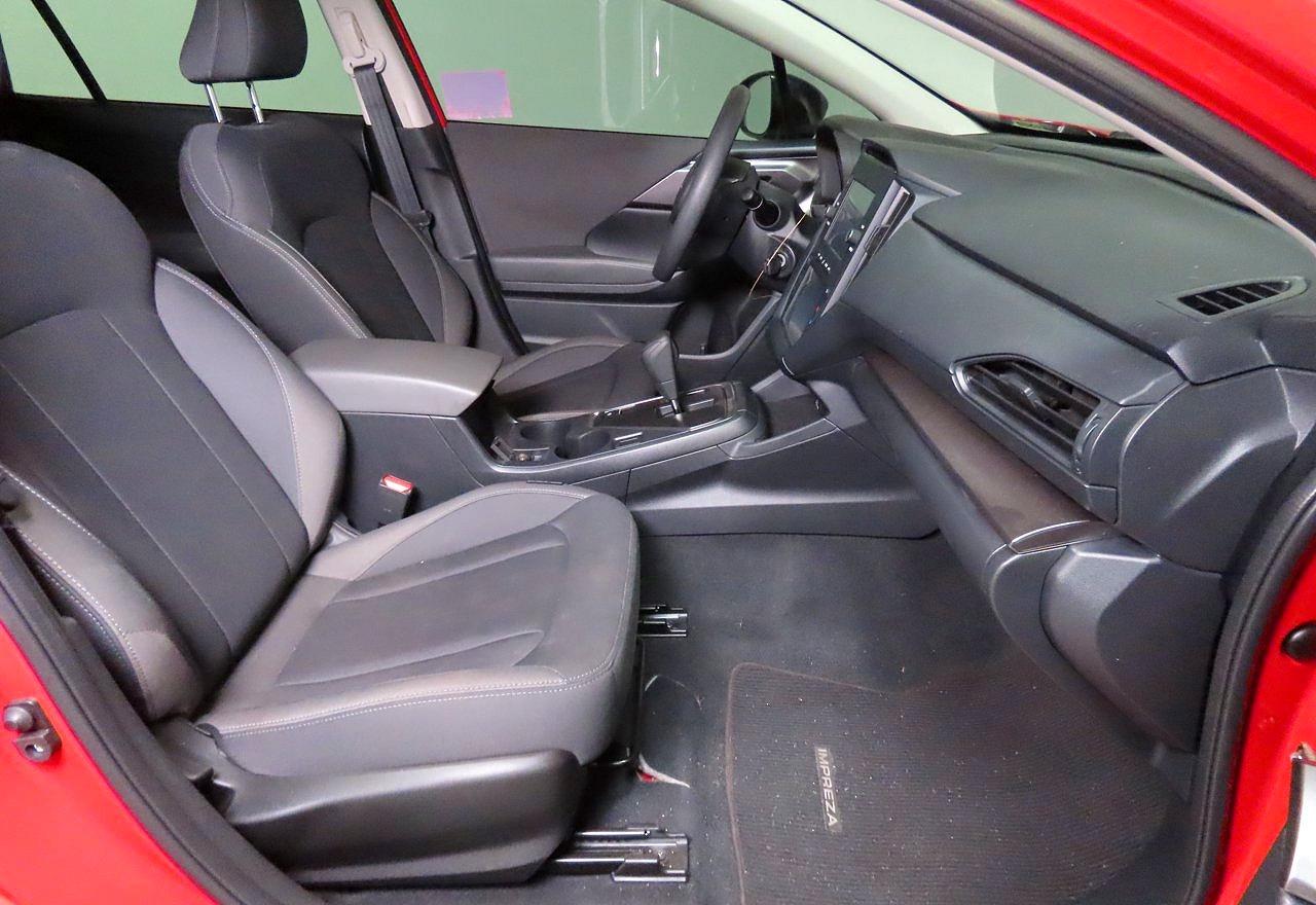 2025 Subaru Impreza Red vin: JF1GUABC7S8214221