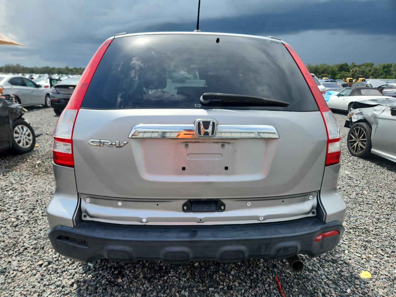 2008 Honda Cr-v Exl Silver vin: JHLRE48708C020733