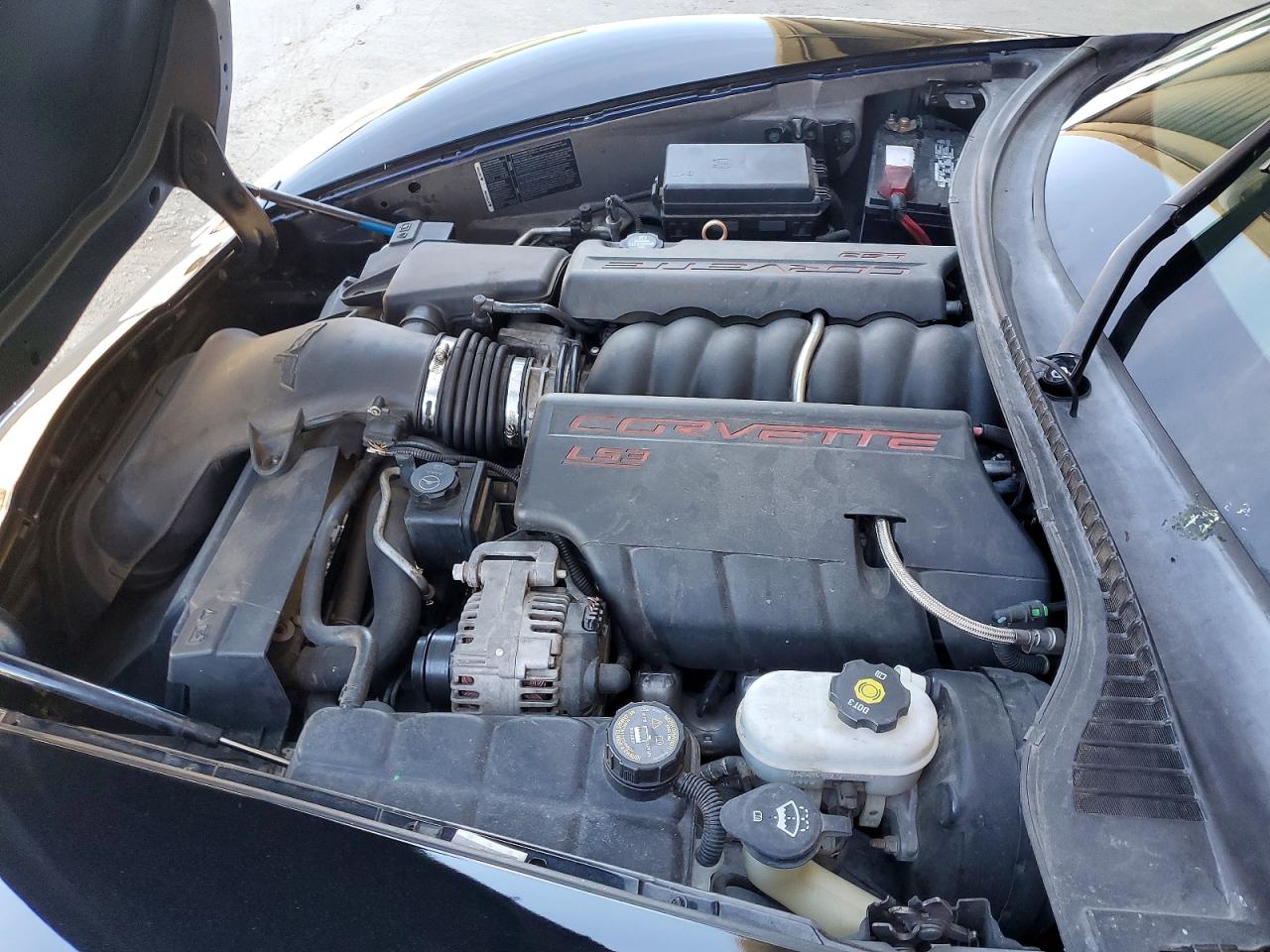 2009 Chevrolet Corvette Черный vin: 1G1YY26WX95102790
