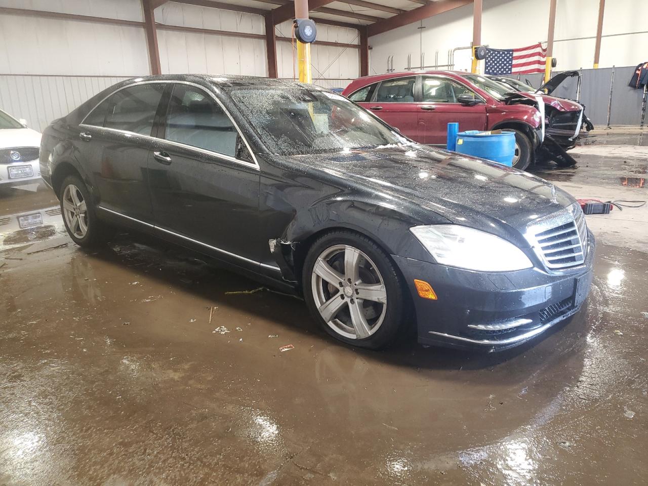 2013 Mercedes-benz S 550 4matic Charcoal vin: WDDNG9EB1DA525820