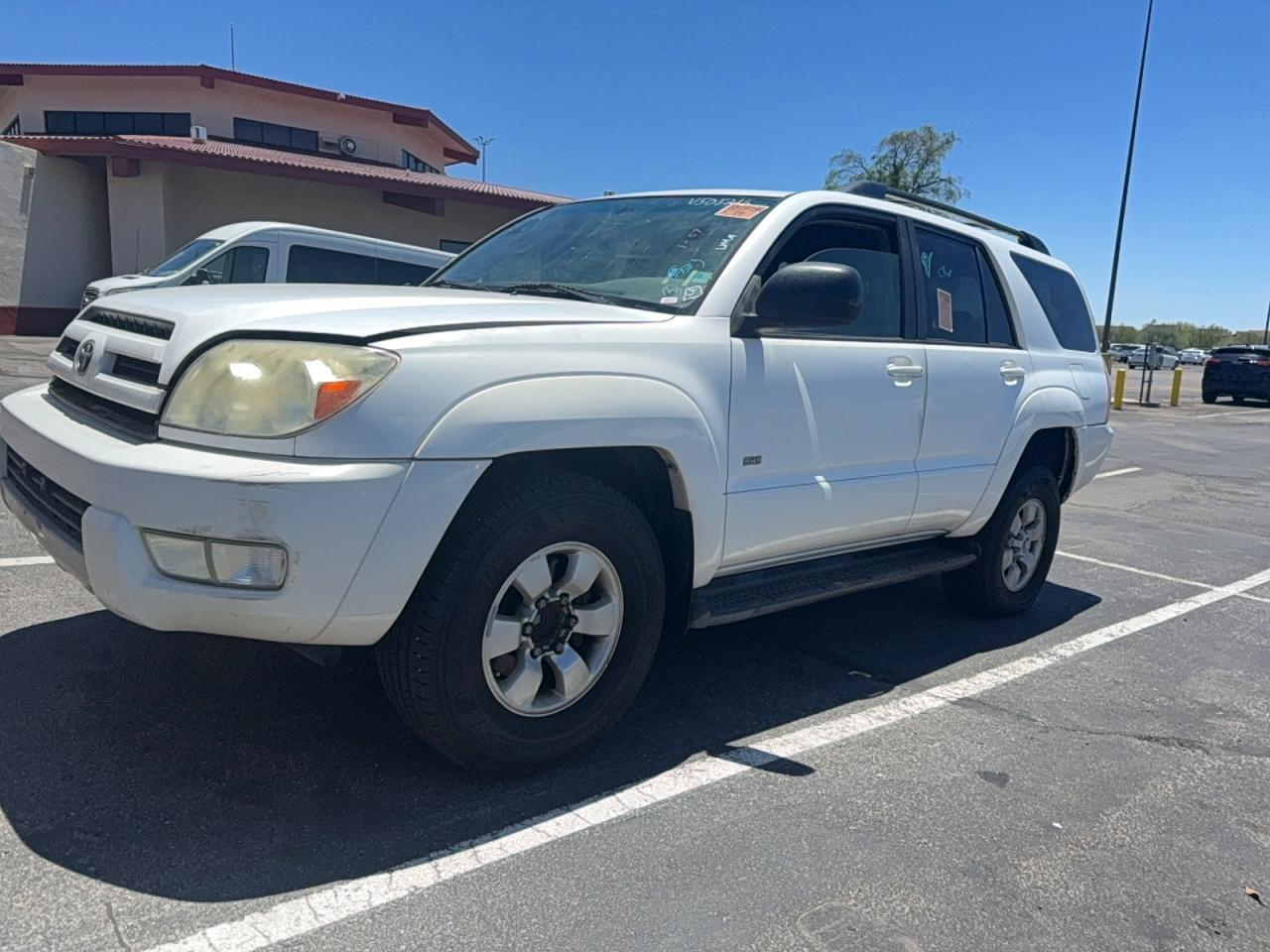 2004 Toyota 4runner Sr5 White vin: JTEZU14R048013697