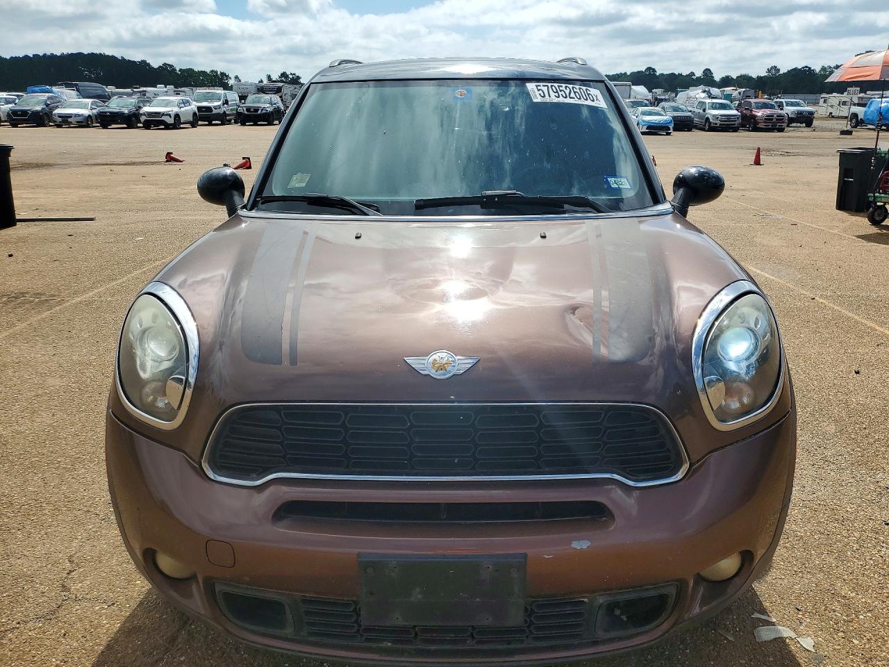 2013 Mini Cooper S Countryman Brown vin: WMWZC5C53DWP32447