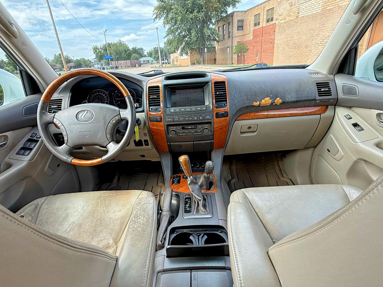 2006 Lexus Gx 470 White vin: JTJBT20X260118615
