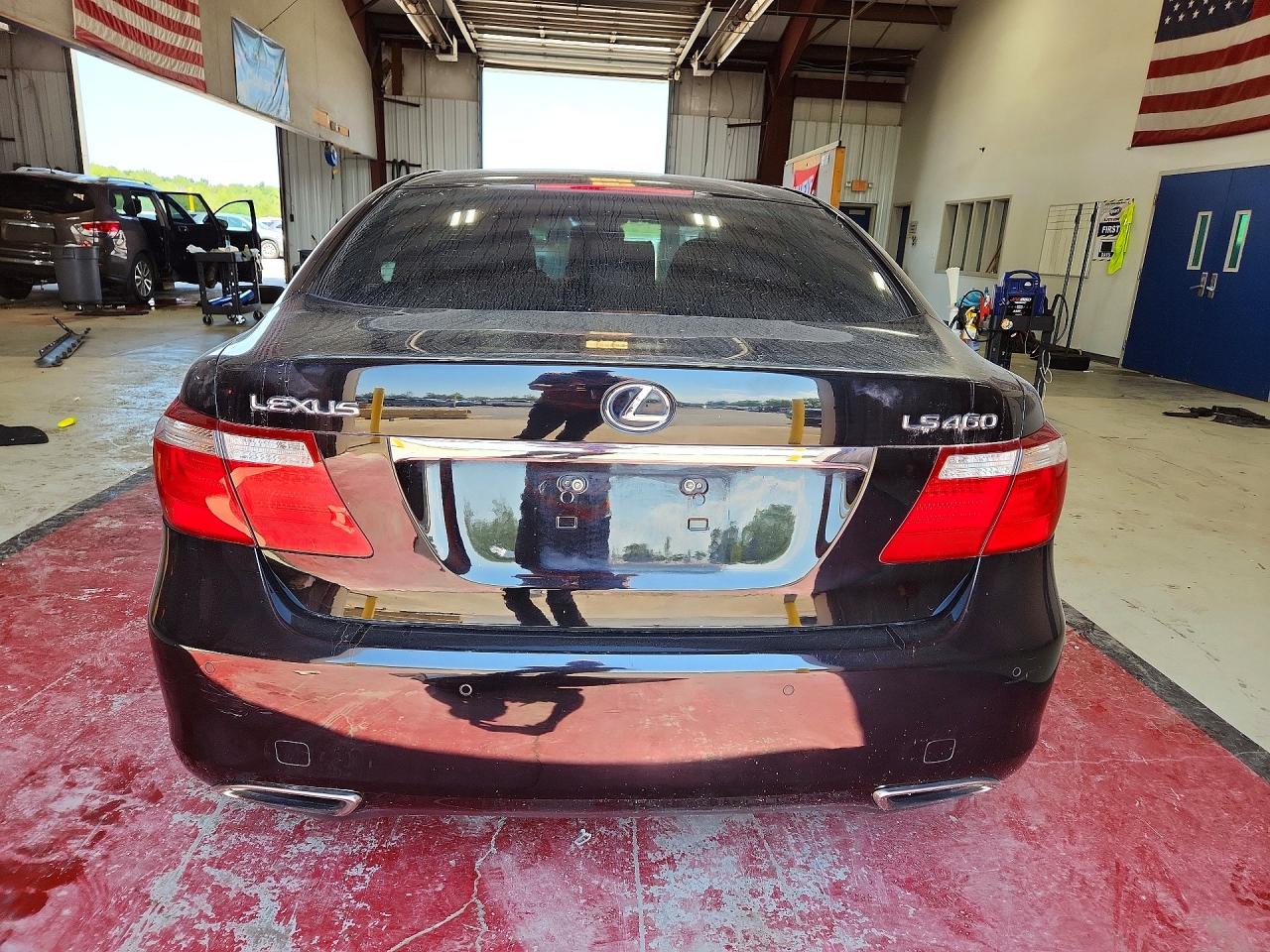 2008 Lexus Ls 460 Base Black vin: JTHBL46F485062579