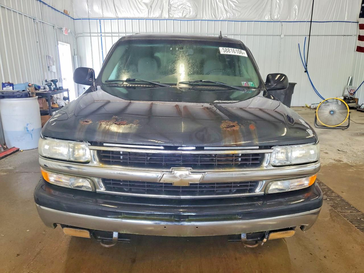 2006 Chevrolet Tahoe K1500 Gray vin: 1GNEK13Z76J105306